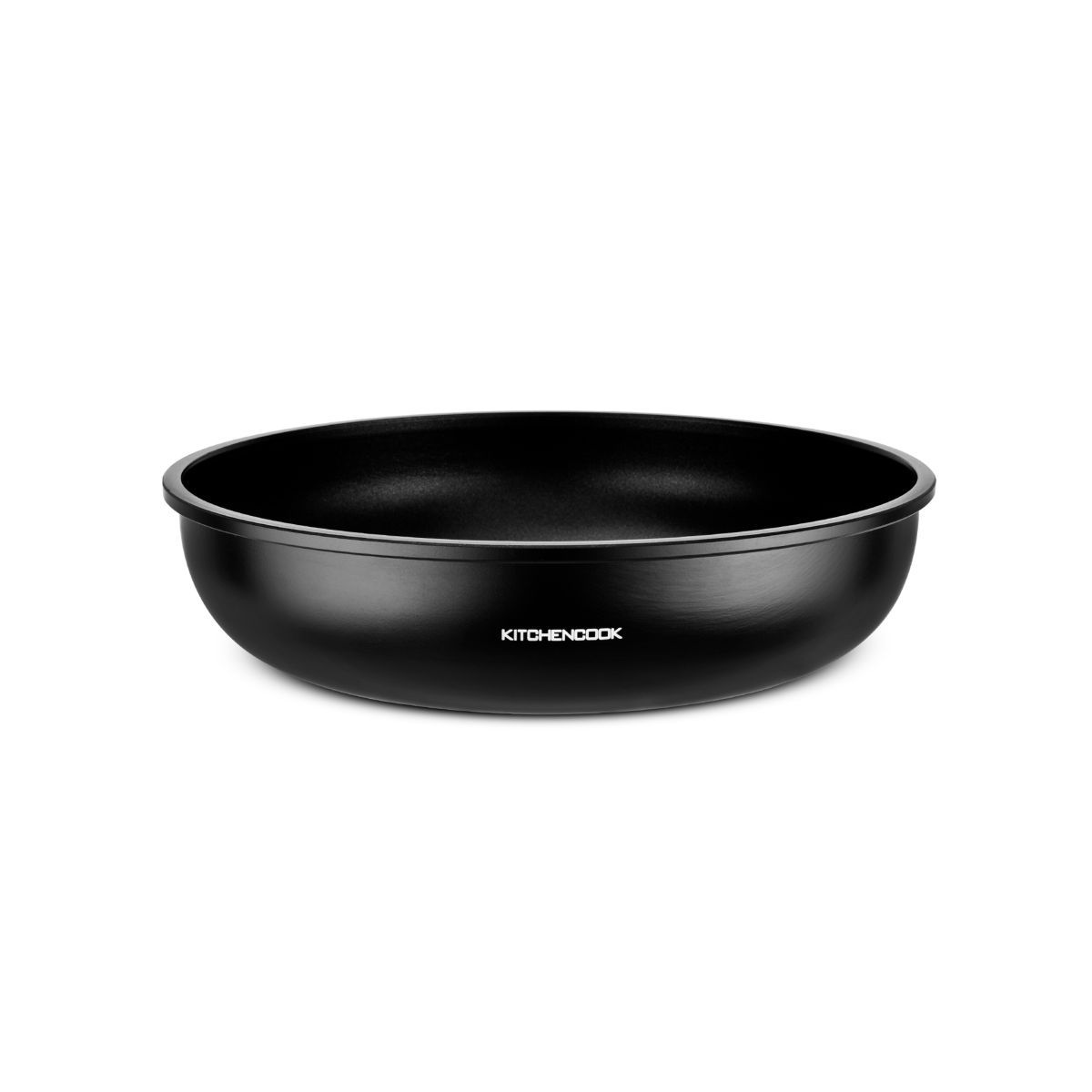 KITCHEN COOK Batterie de cuisine amovible 9 pièces en aluminium noir