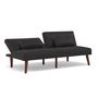 Voir la diapositive 3 : BEST MOBILIER Philae - canapé convertible clic-clac 2 places - en simili