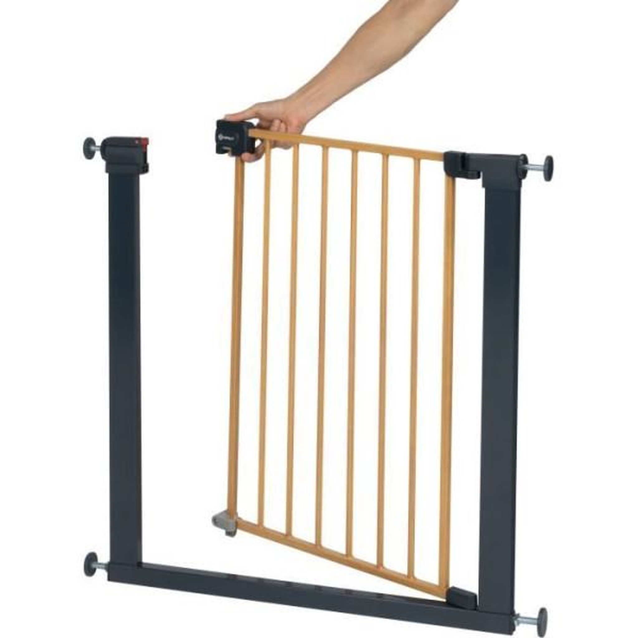 Voir la diapositive 5 : SAFETY 1ST Barrière De Sécurité Easy Close Securetech Métal