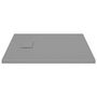 Voir la diapositive 4 : VIDAXL Receveur de douche SMC Gris 90x90 cm