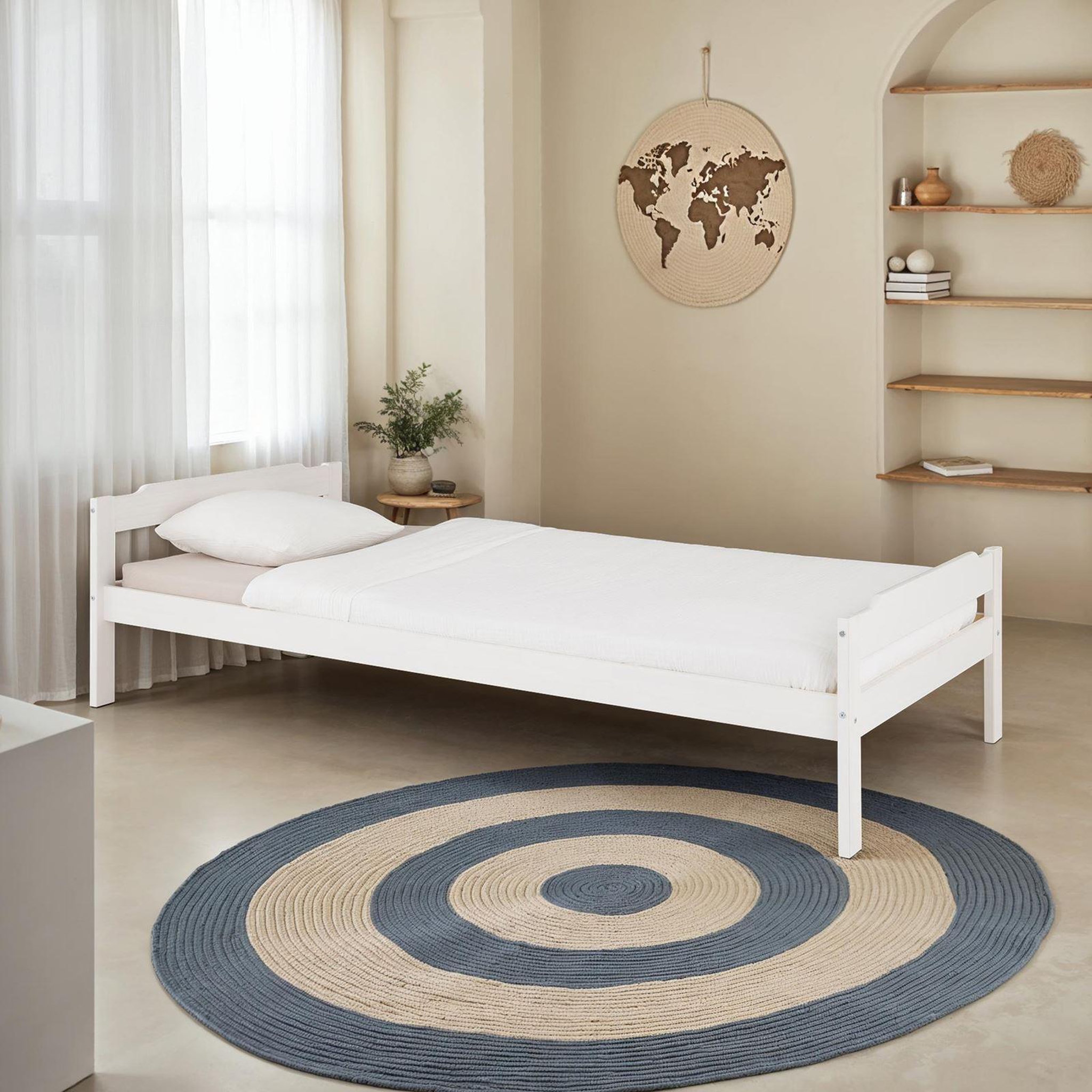 Voir la diapositive 2 : IDIMEX Lit en pin MORITZ, 90 x 200 cm
