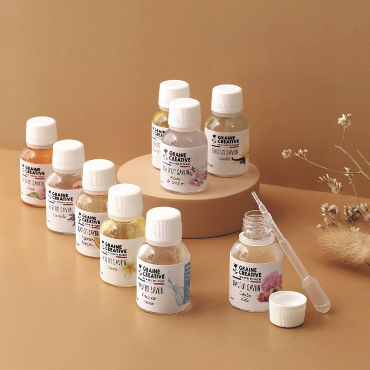 Graine créative Parfum pour savon - Jardin d'été 27 ml