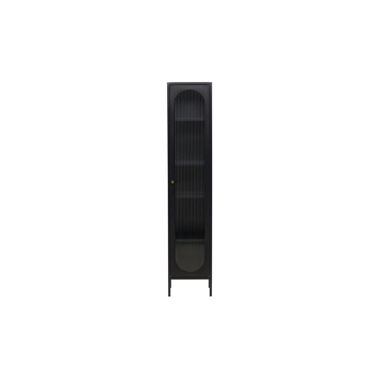 Paris Prix Vitrine Design en Métal  Cali  180cm Noir