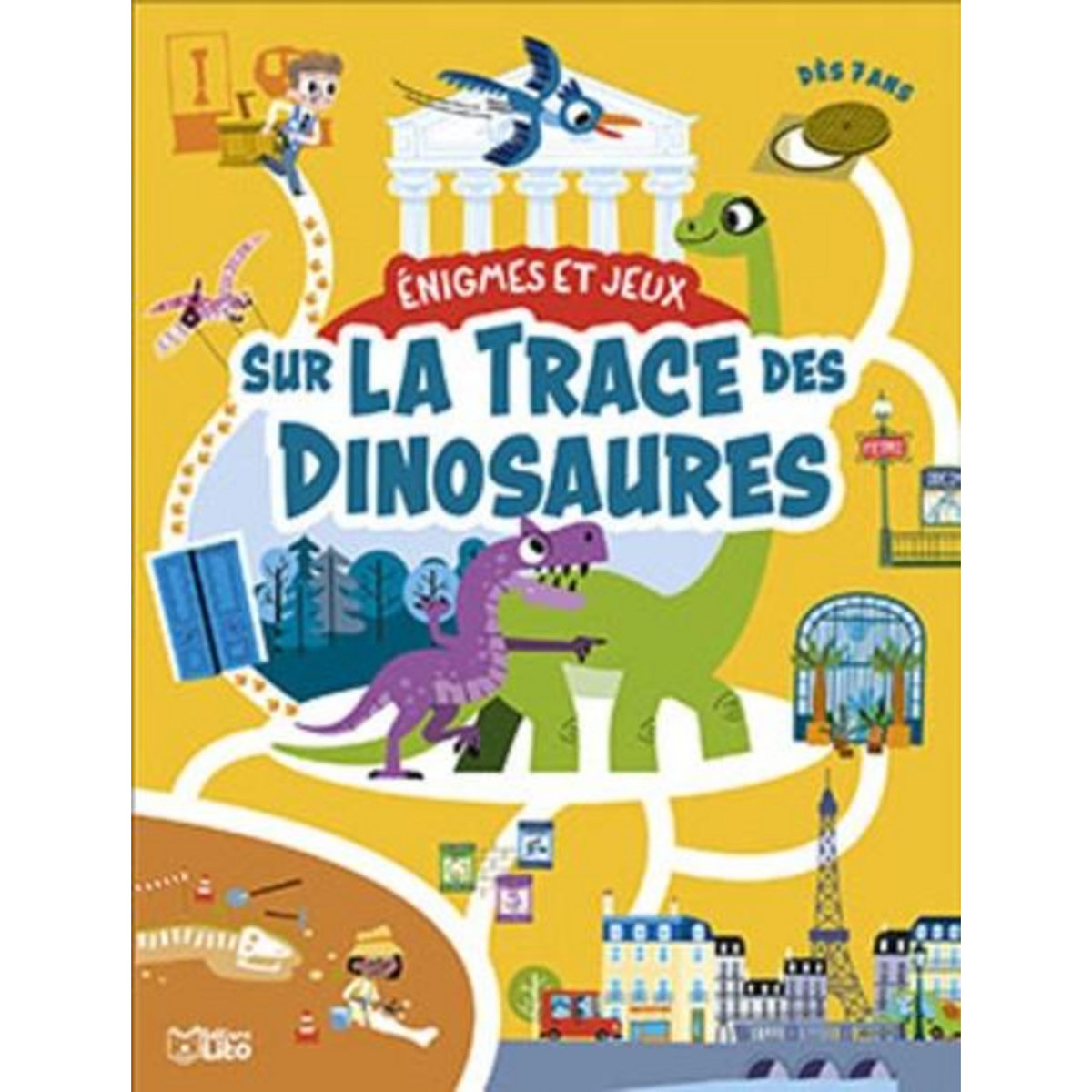 SUR LA TRACE DES DINOSAURES, Loubier Virginie