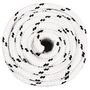 Voir la diapositive 3 : VIDAXL Corde de travail Blanc 16 mm 100 m Polyester