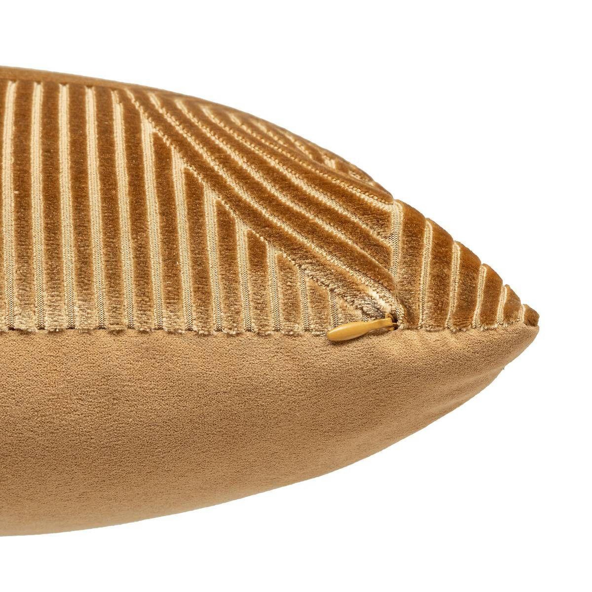 Voir la diapositive 2 : ATMOSPHERA Housse de Coussin en Velours  Zen  40x40cm Ocre