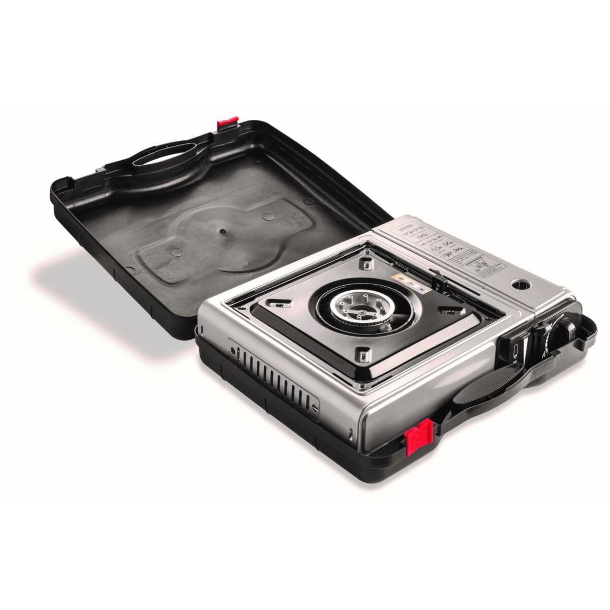 Kemper Réchaud à gaz 2200W Allumage piezo Double système de sécurité Mallette KEMPER