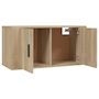 Voir la diapositive 5 : VIDAXL Meubles TV muraux 2 pcs chene sonoma 80x34,5x40 cm