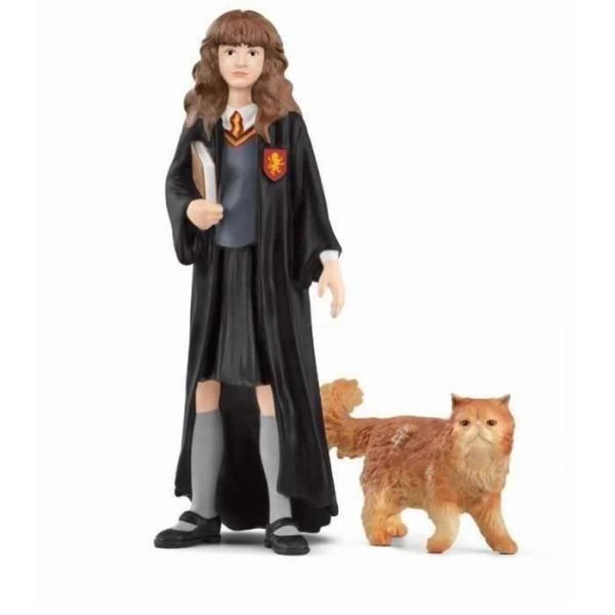 Schleich Figurine hermione et pattenrond, harry potter, pour enfants des 6 ans, schleich 42635 harry potter, univers wizarding world