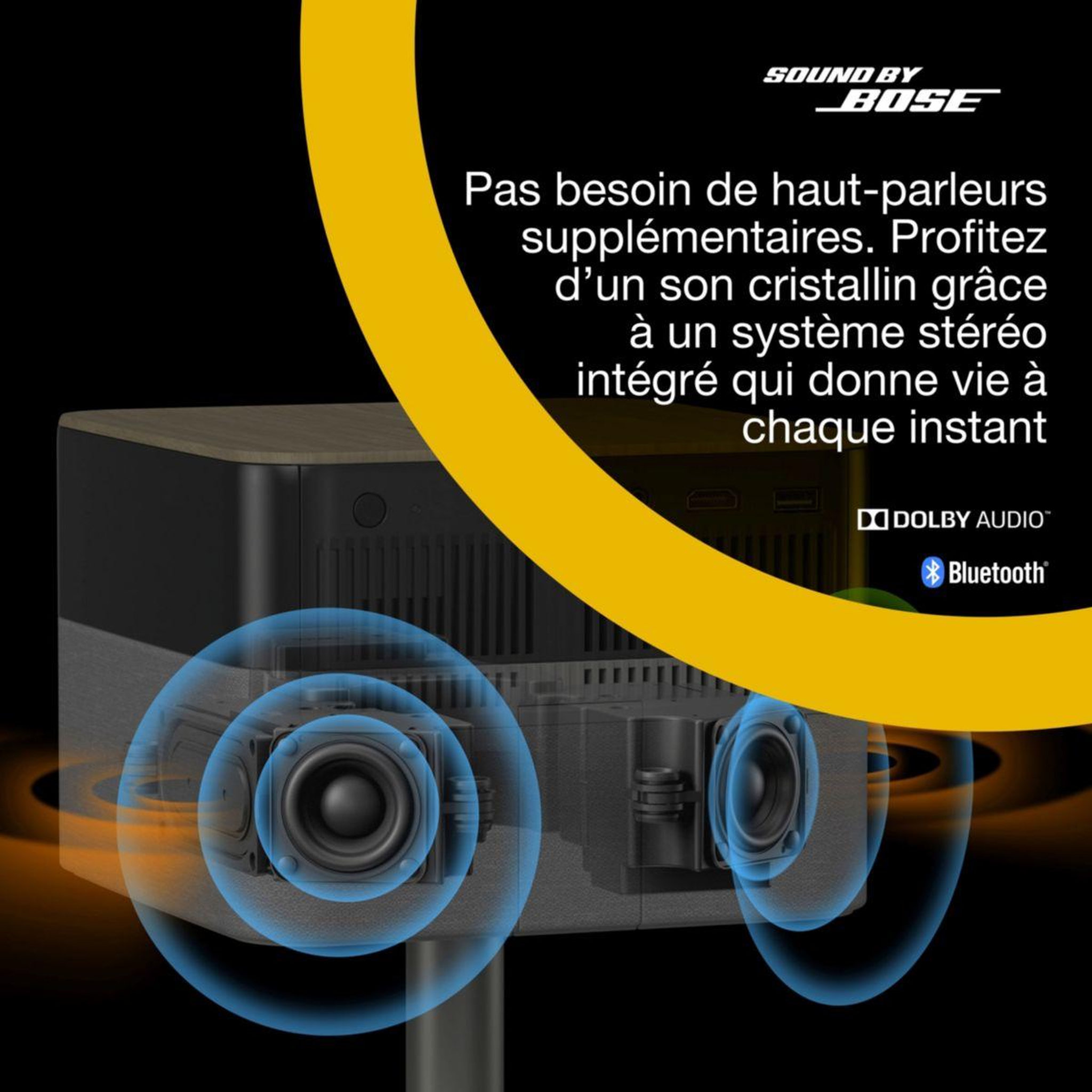 Voir la diapositive 5 : Epson Vidéoprojecteur portable ef-72 2025 pro son signé bose