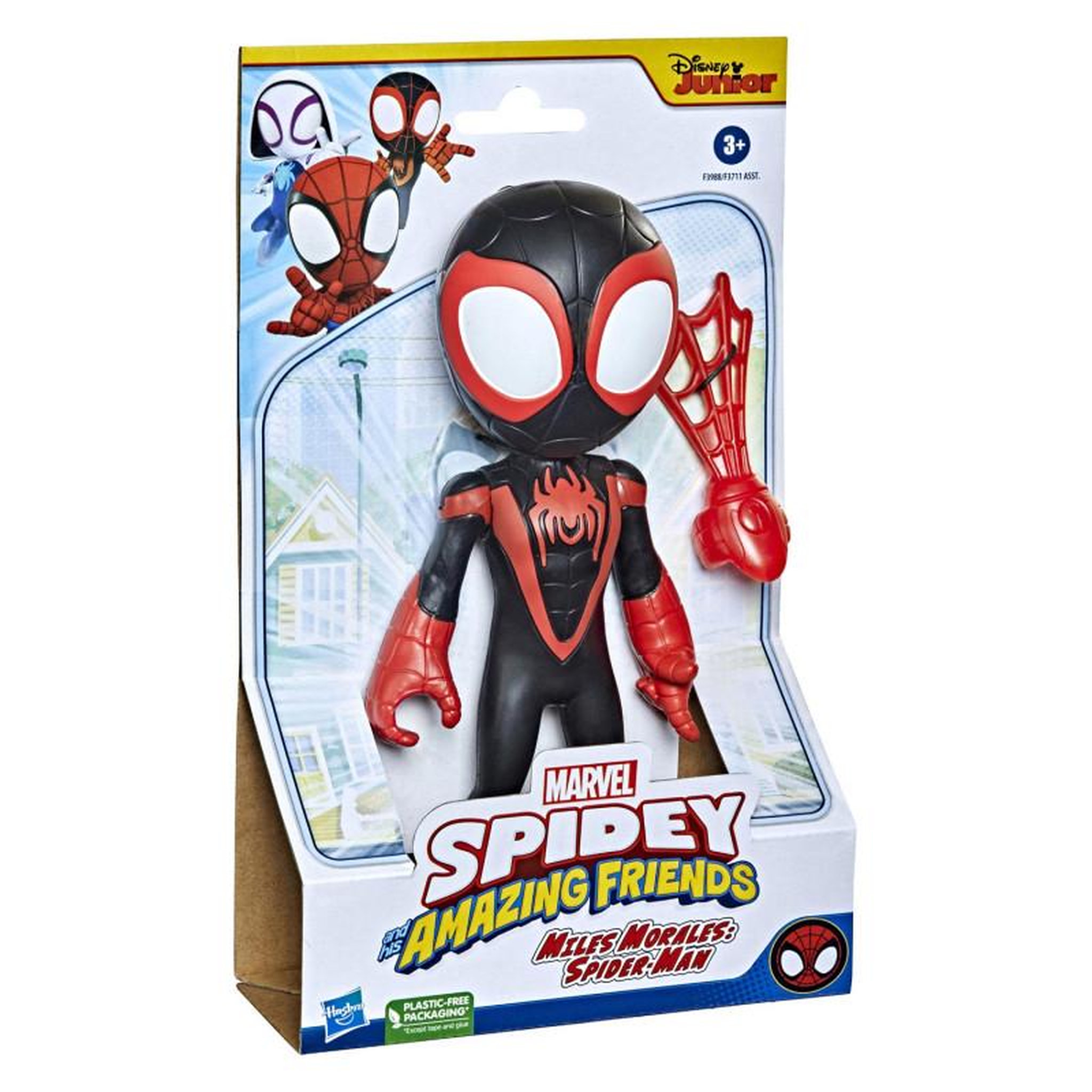 Voir la diapositive 2 : HASBRO Hasbro - Marvel Spidey and His Amazing Friends Miles Morales Spider-M F37115L63B