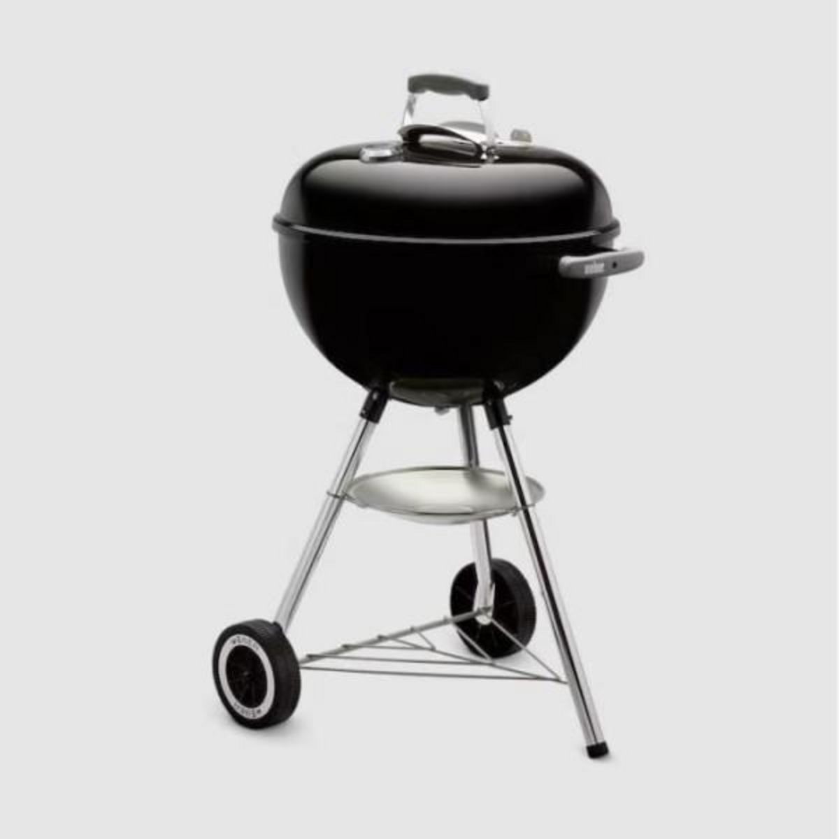 AAAAA Barbecue a charbon - WEBER - Classic Kettle - Acier émaillé - Diametre 47 cm - Thermometre intégré