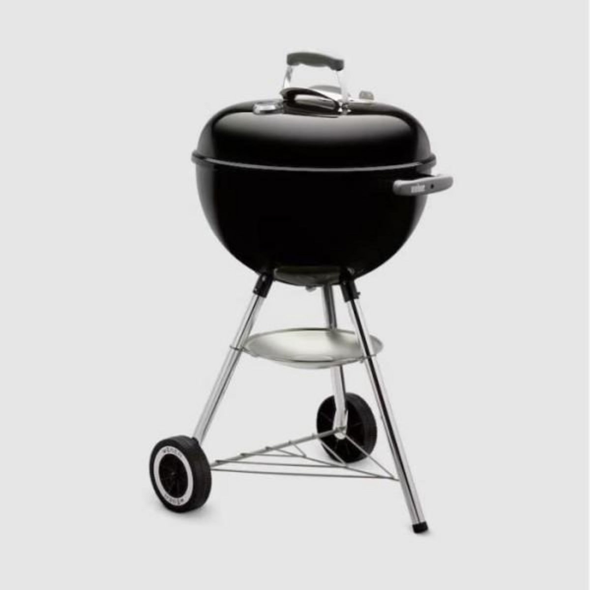 AAAAA Barbecue a charbon - WEBER - Classic Kettle - Acier émaillé - Diametre 47 cm - Thermometre intégré