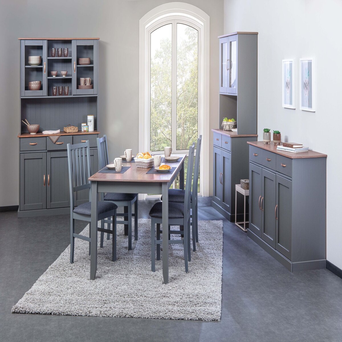 INTERLINK Chaise de salle à manger LUZERNA 7.1 SET de 2 pièces