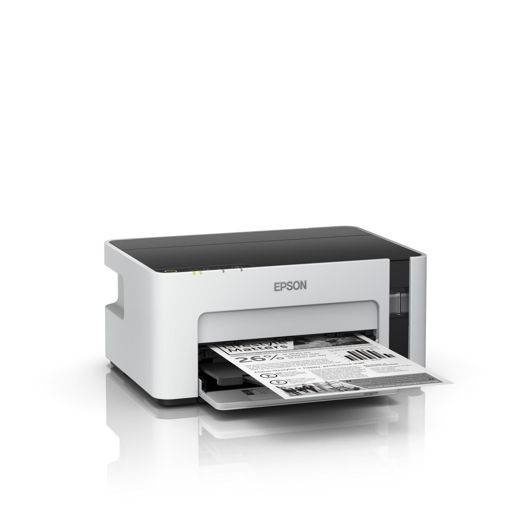 Voir la diapositive 3 : Epson Epson ecotank imprimante monochrome et-m1120