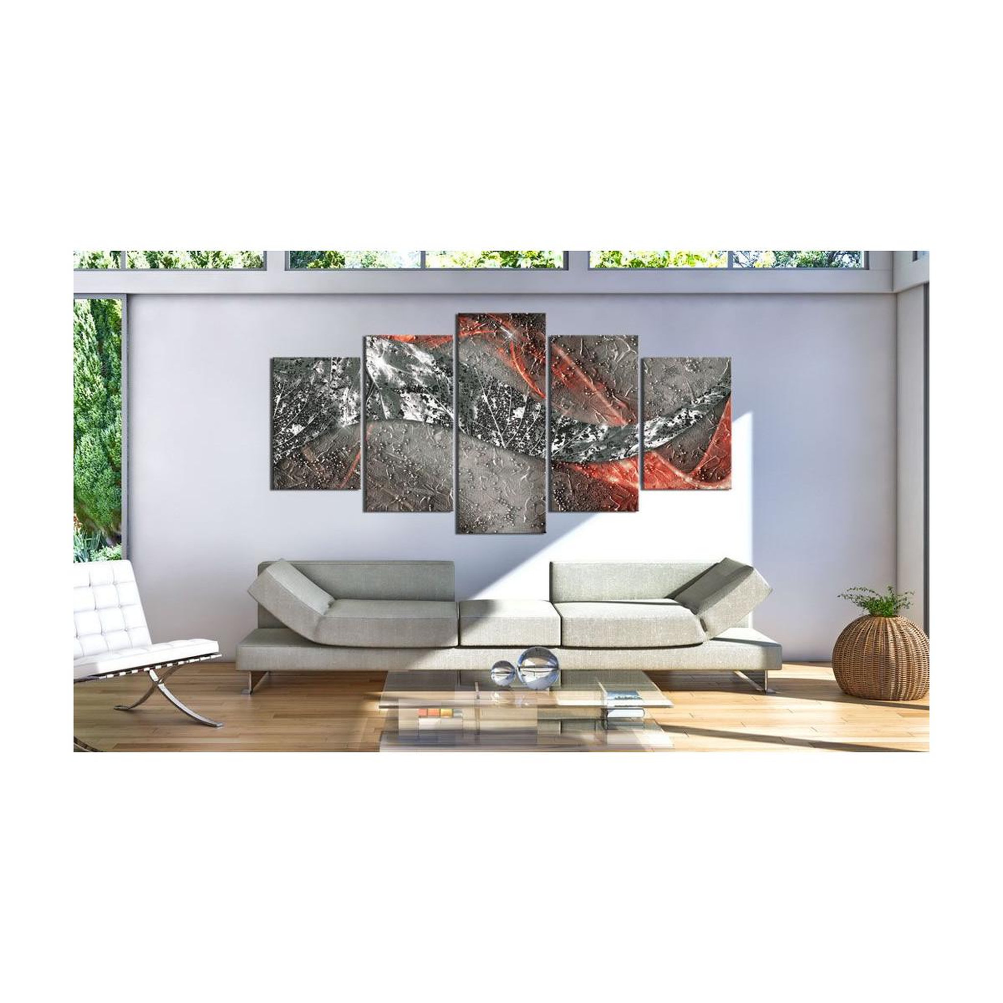 Voir la diapositive 2 : Paris Prix Tableau Imprimé  Silver Fire