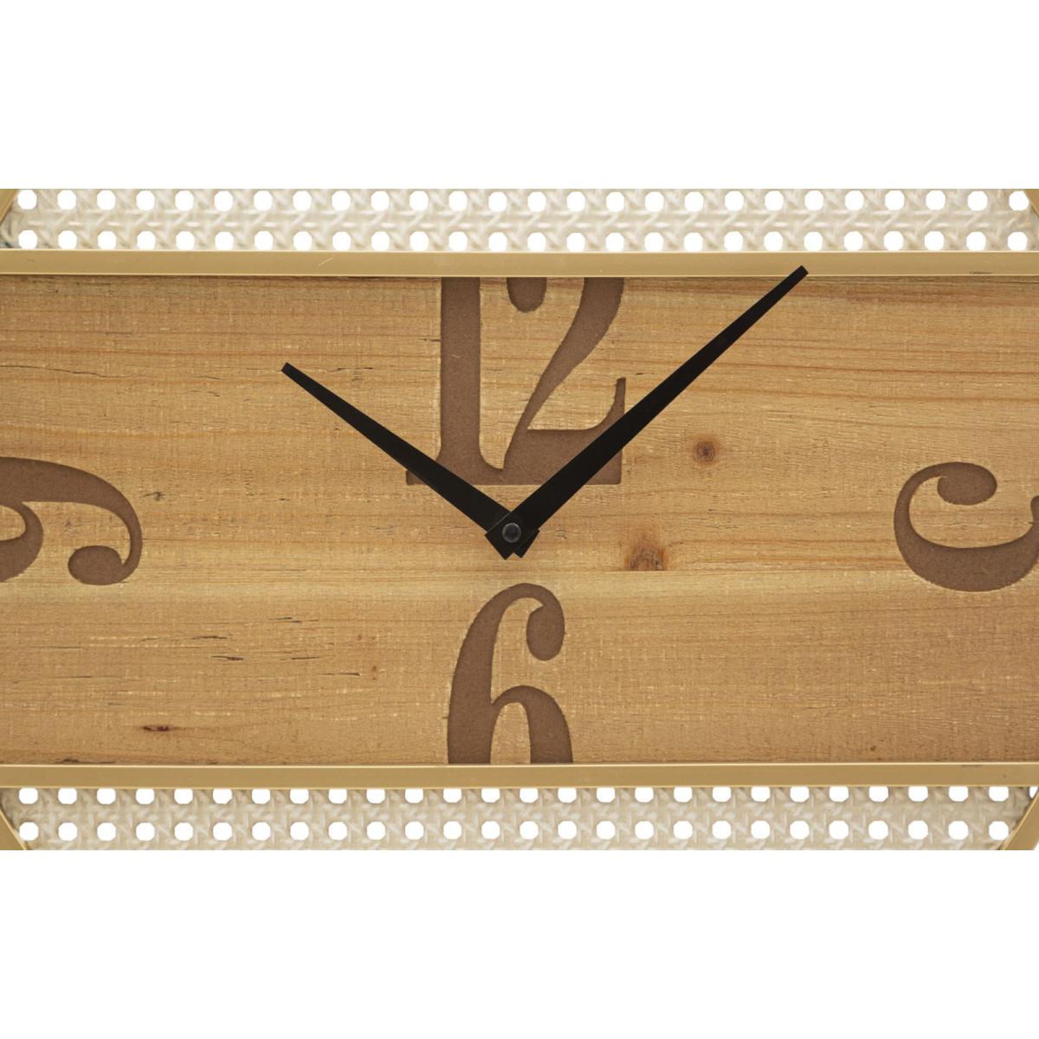 Voir la diapositive 2 : Paris Prix Horloge murale cannage  fuji  50cm naturel