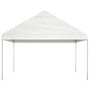 Voir la diapositive 3 : VIDAXL Belvedere avec toit blanc 8,92x4,08x3,22 m polyethylene