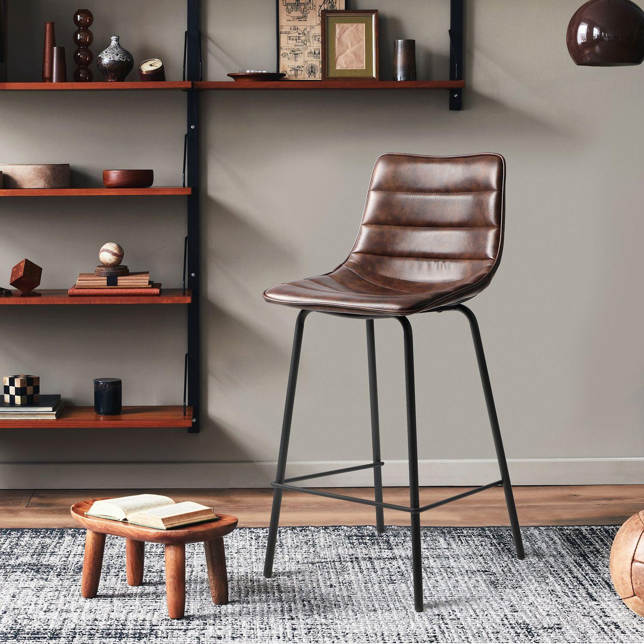 Voir la diapositive 2 : DIVERS Tabouret de bar industriel Brooklyn