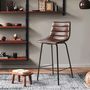 Voir la diapositive 2 : DIVERS Tabouret de bar industriel Brooklyn