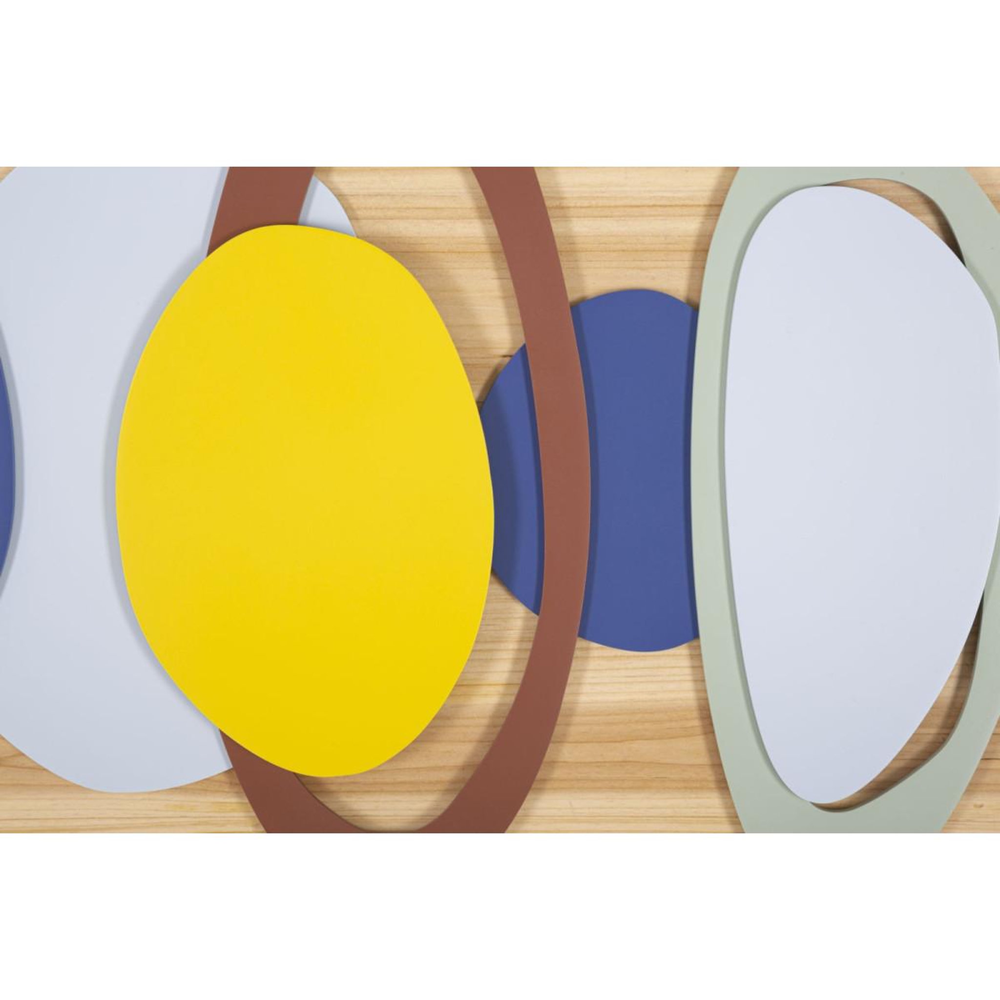 Voir la diapositive 4 : Paris Prix Décoration Murale en Bois  Color  80cm Multicolore