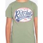 Ritchie t-shirt col rond pur coton neverland-j
