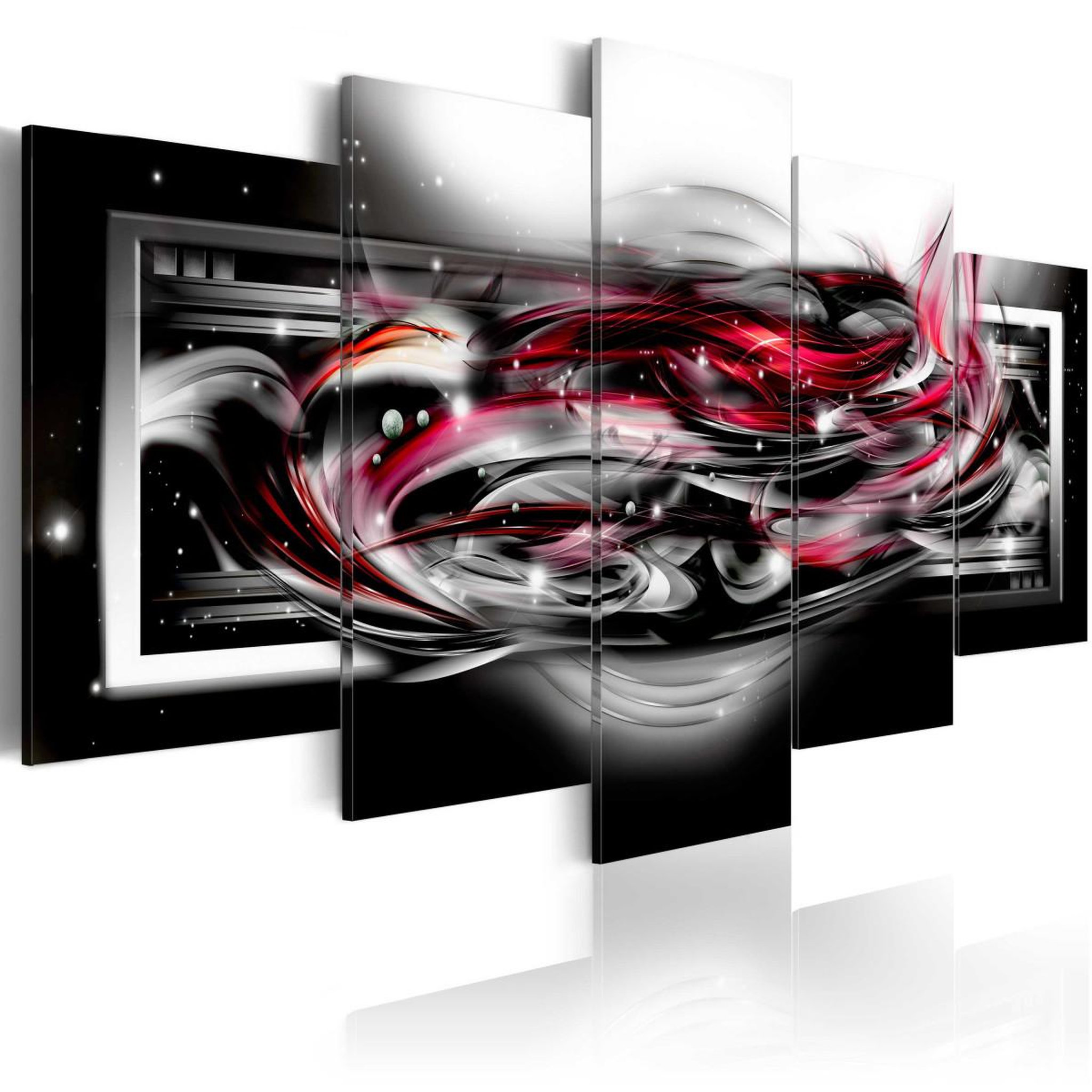 Voir la diapositive 1 : Paris Prix Tableau Imprimé  Carmine Ribbon