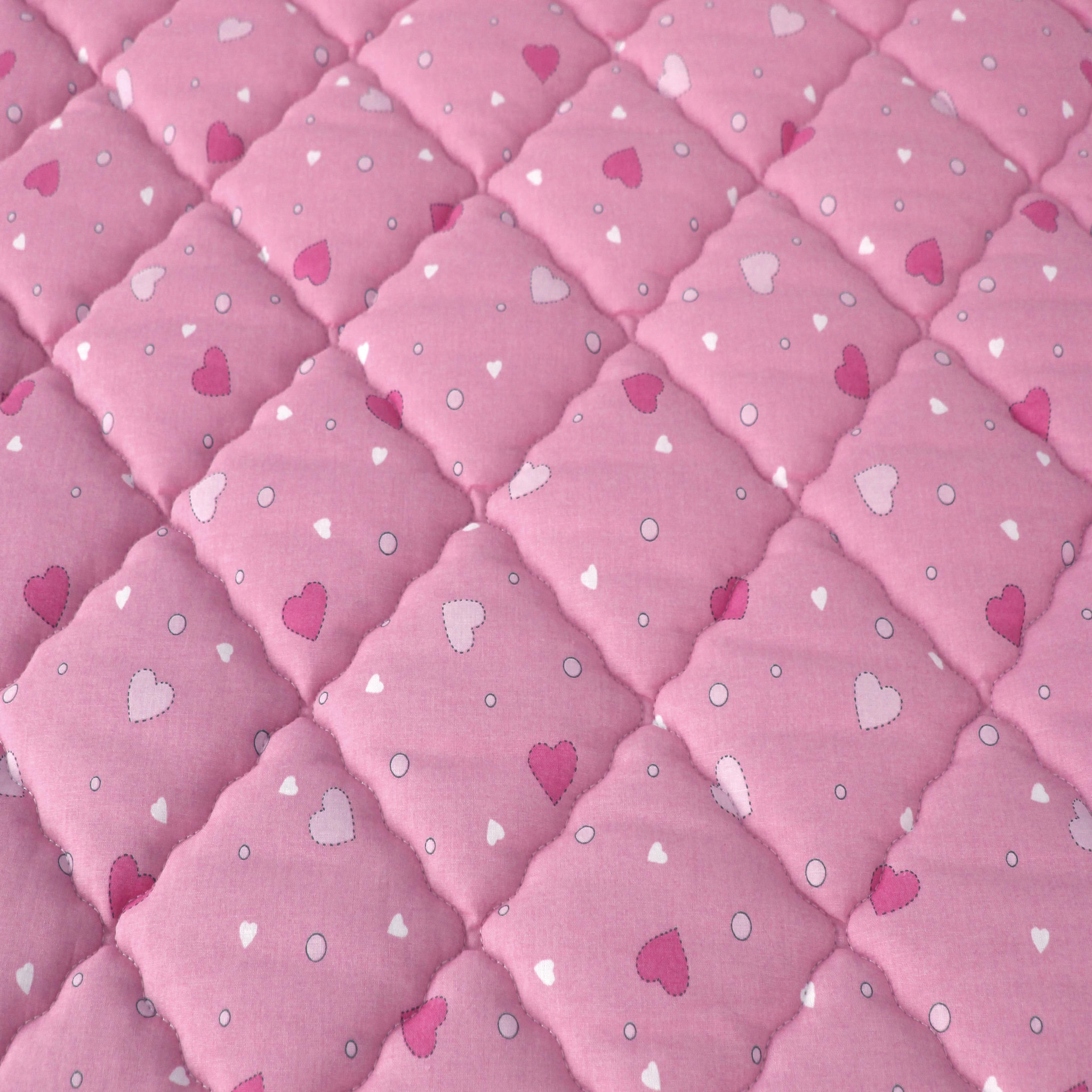 Voir la diapositive 5 : Matelas bébé mousse tissu 100% coton sans traitement 70x140cm PRINCESSE