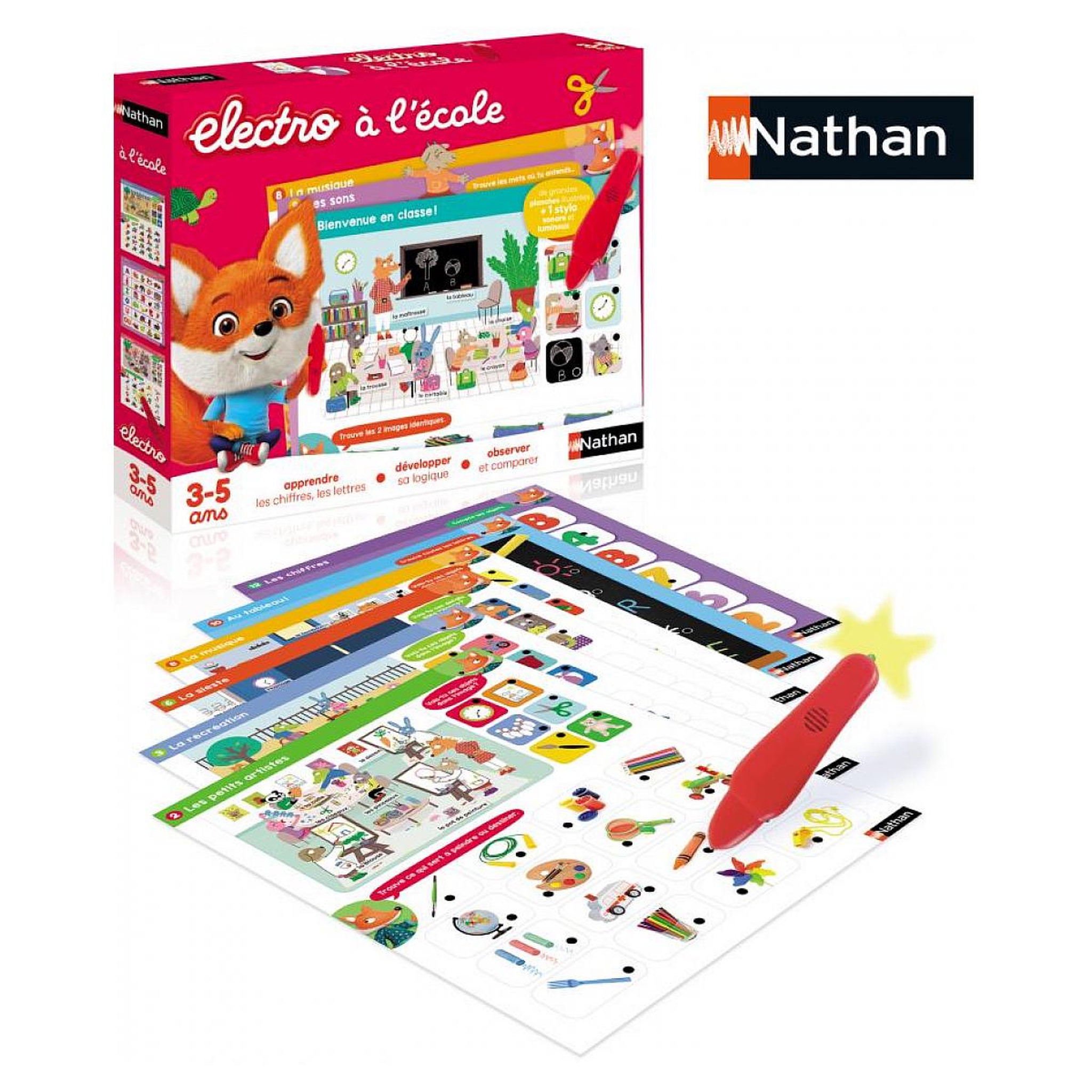 Nathan Electro a l ecole - jeu nathan