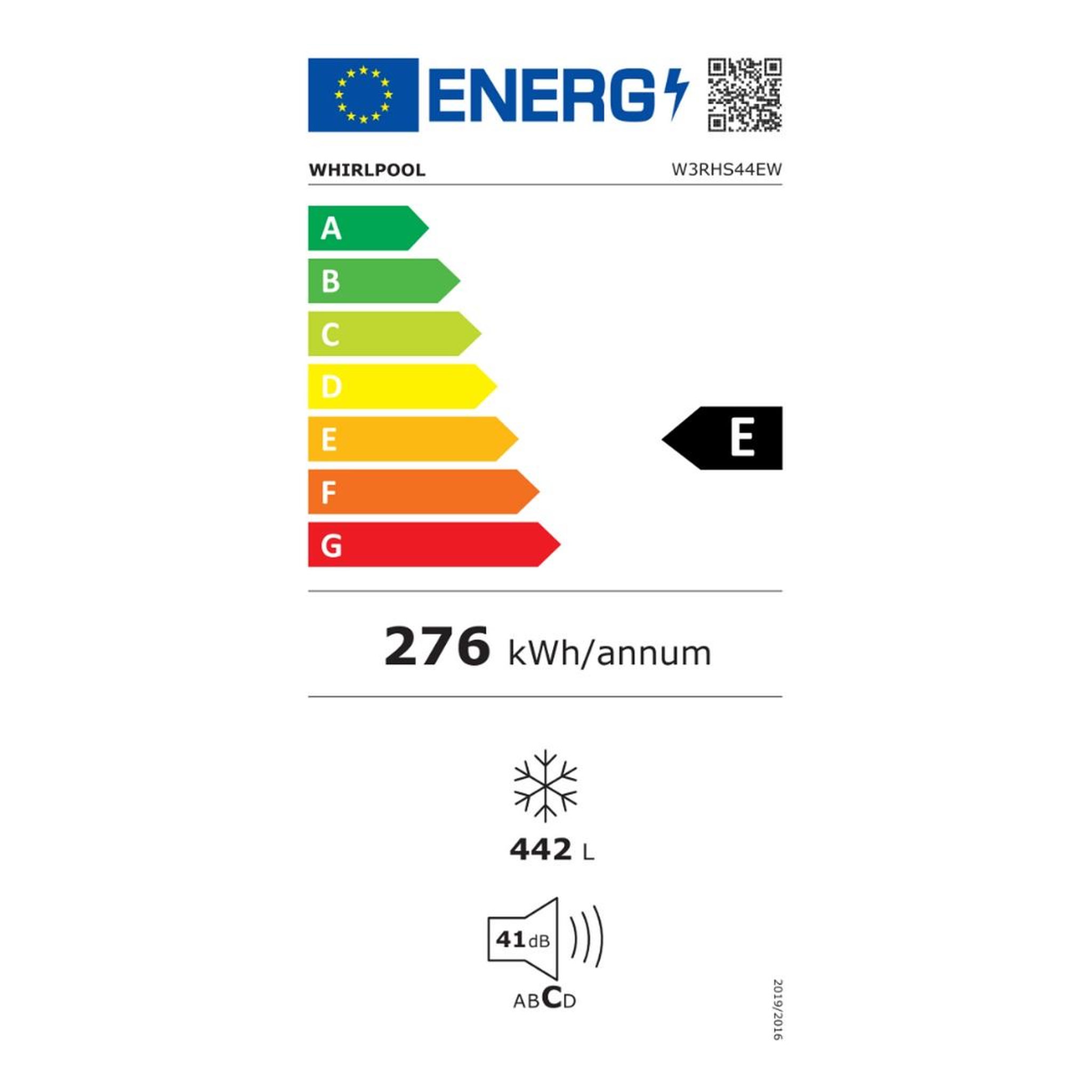 Voir la diapositive 2 : Whirlpool Congélateur coffre 442l blanc - w3rhs44ew