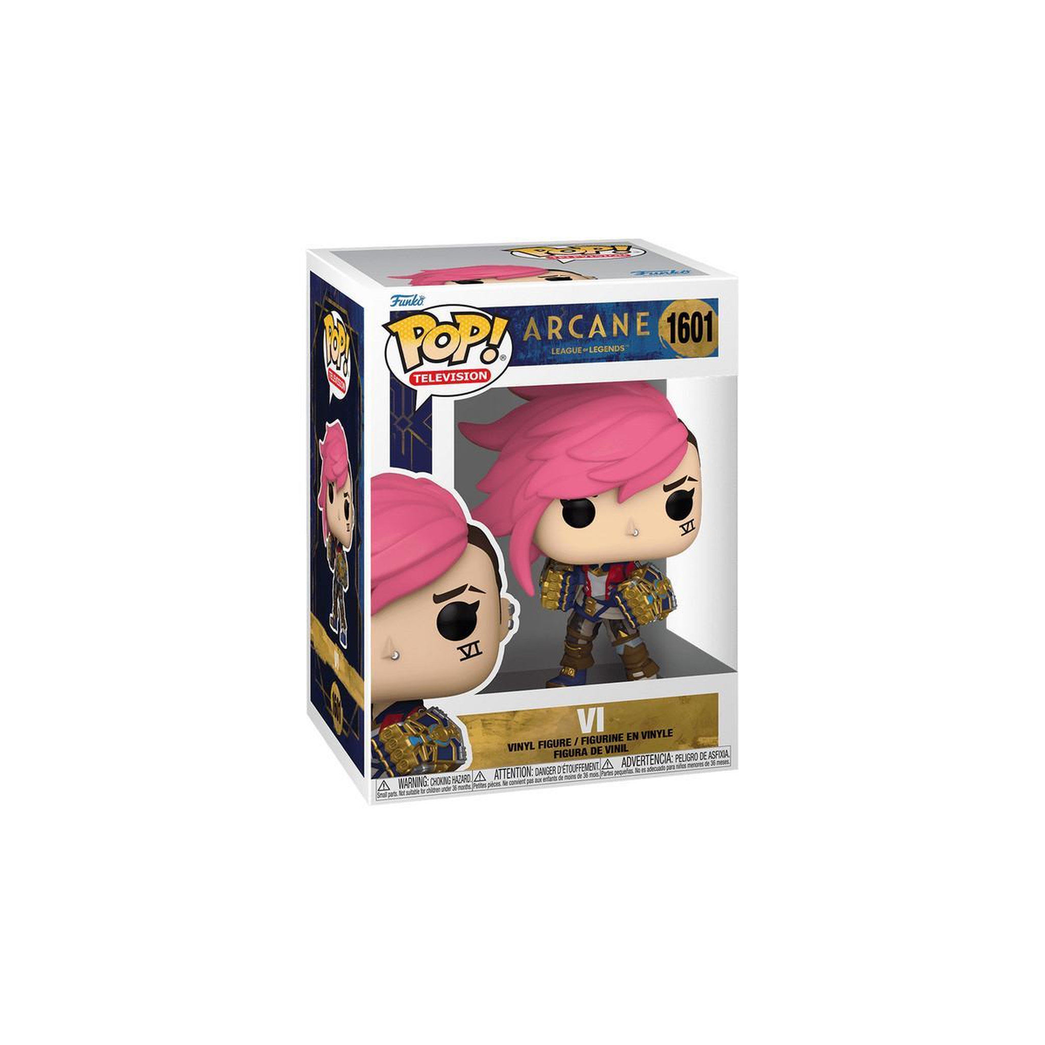Voir la diapositive 3 : Funko Figurine Funko Pop TV Arcane LoL S1 Vi