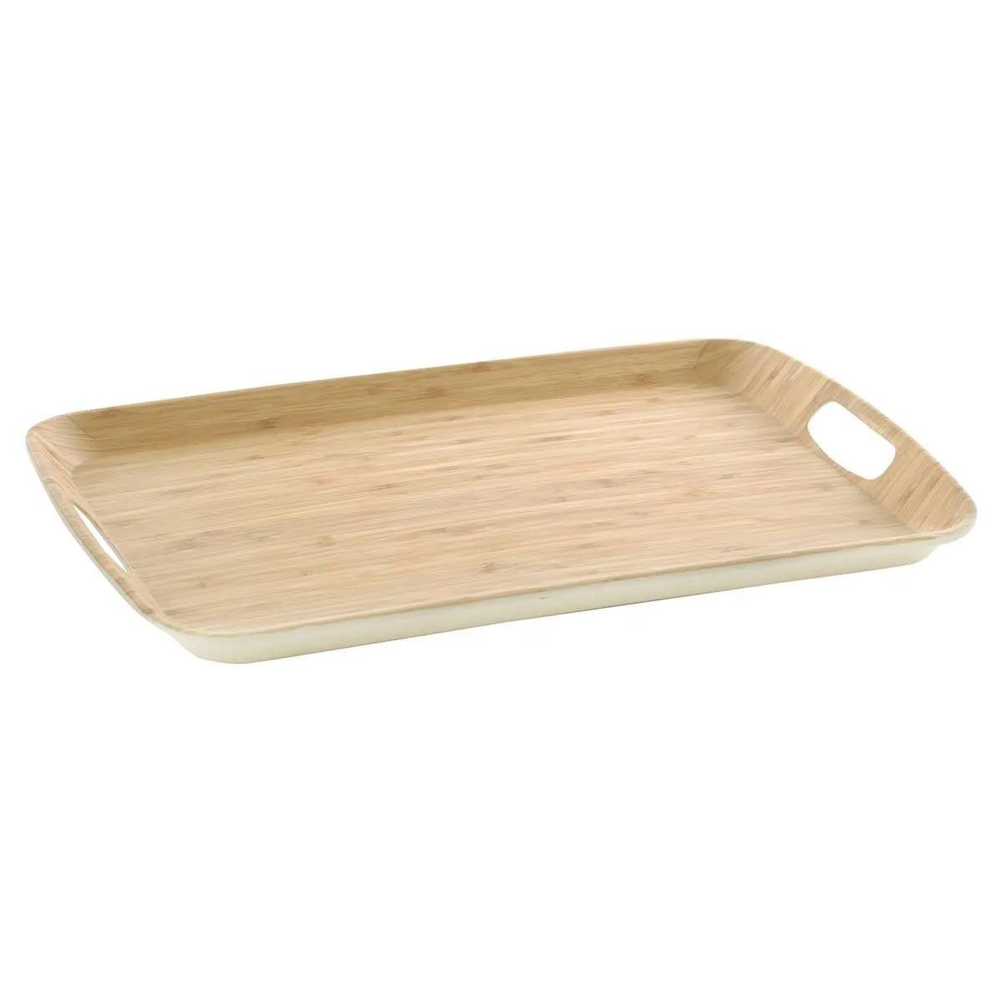 Voir la diapositive 1 : FIVE Plateau de Service  Bambou  46cm Naturel