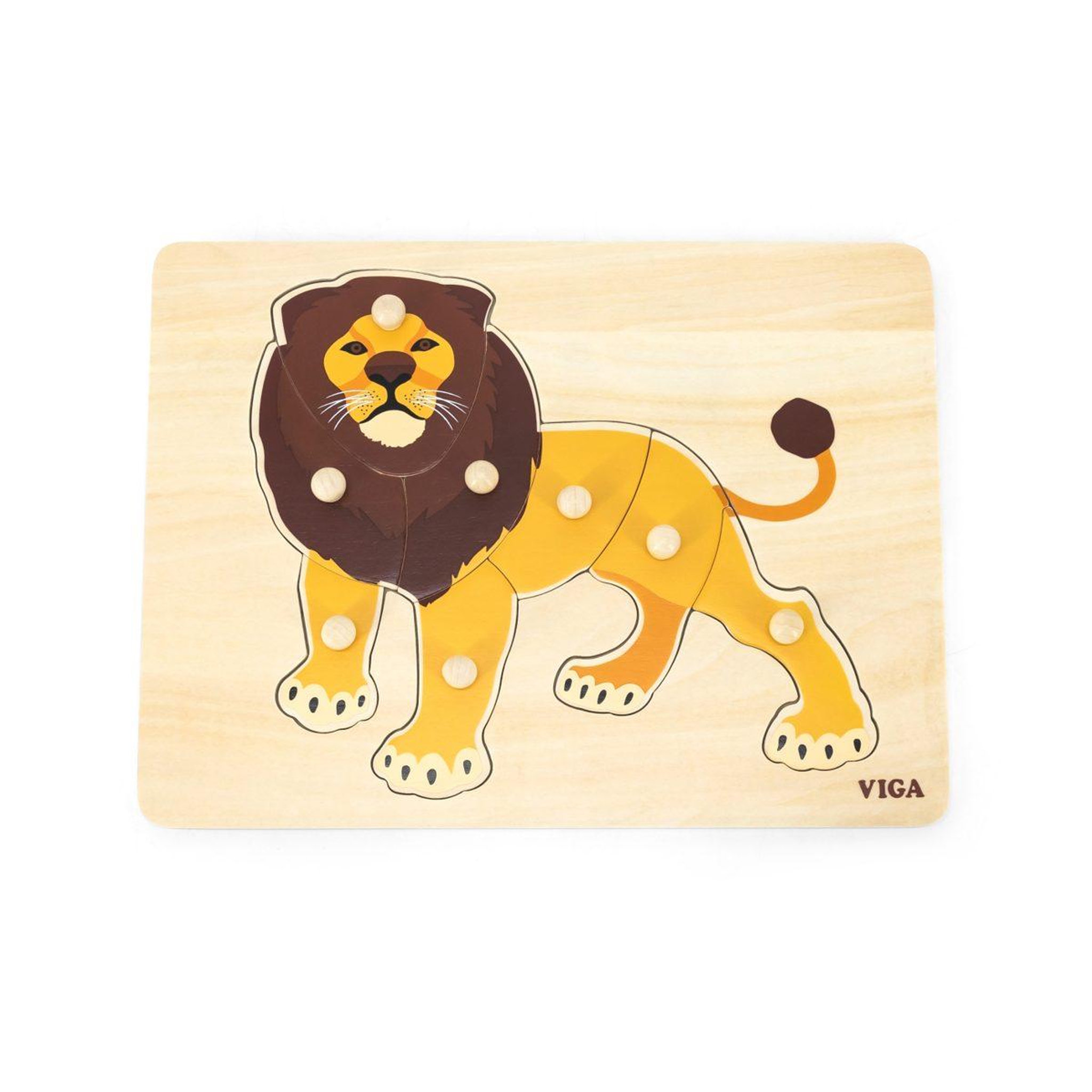 VIGA Puzzle montessori  44602 lion