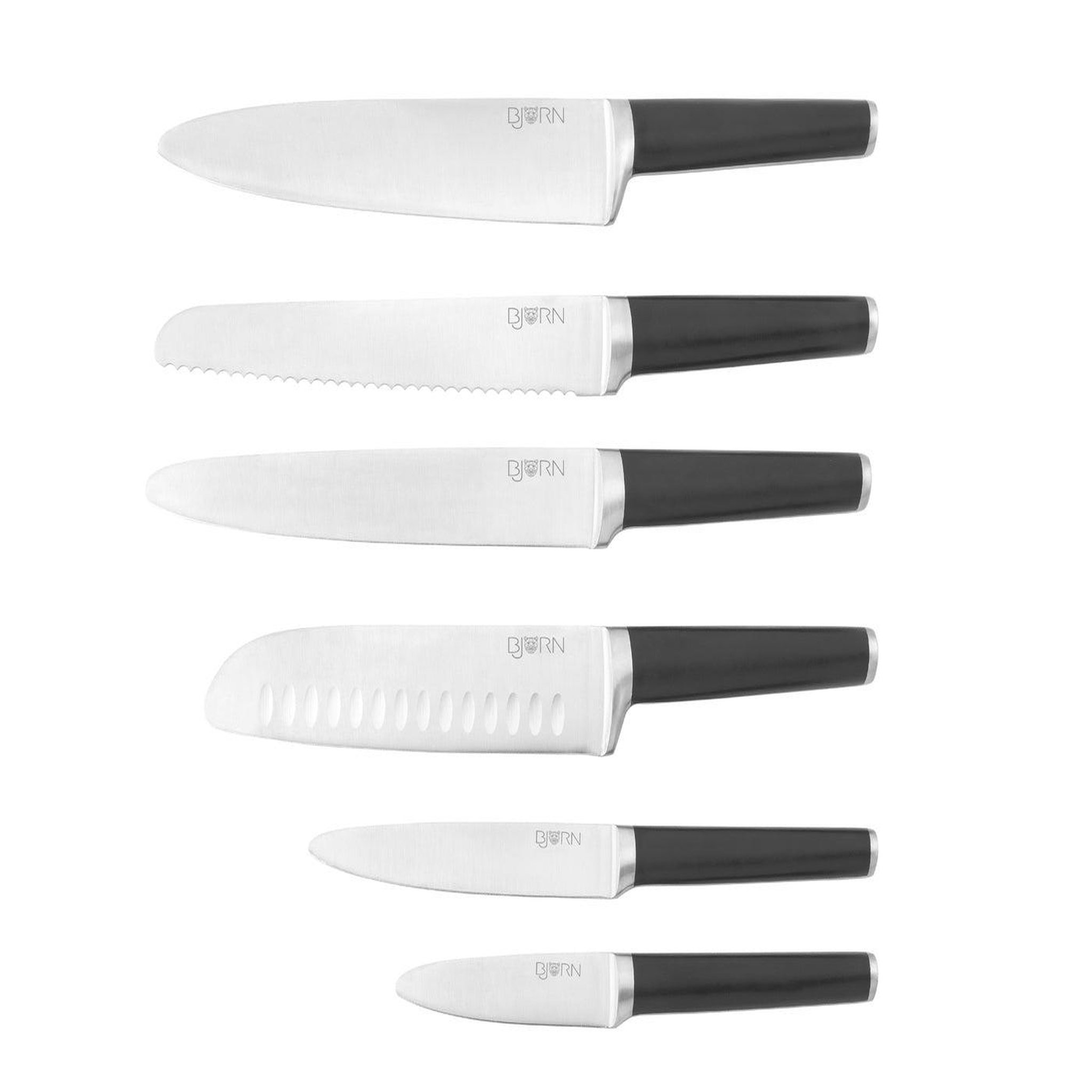 BJORN Couteaux de cuisine JONA - 6 pièces