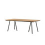 Voir la diapositive 4 : Paris Prix Table de Jardin en Bois  Chan  200cm Naturel
