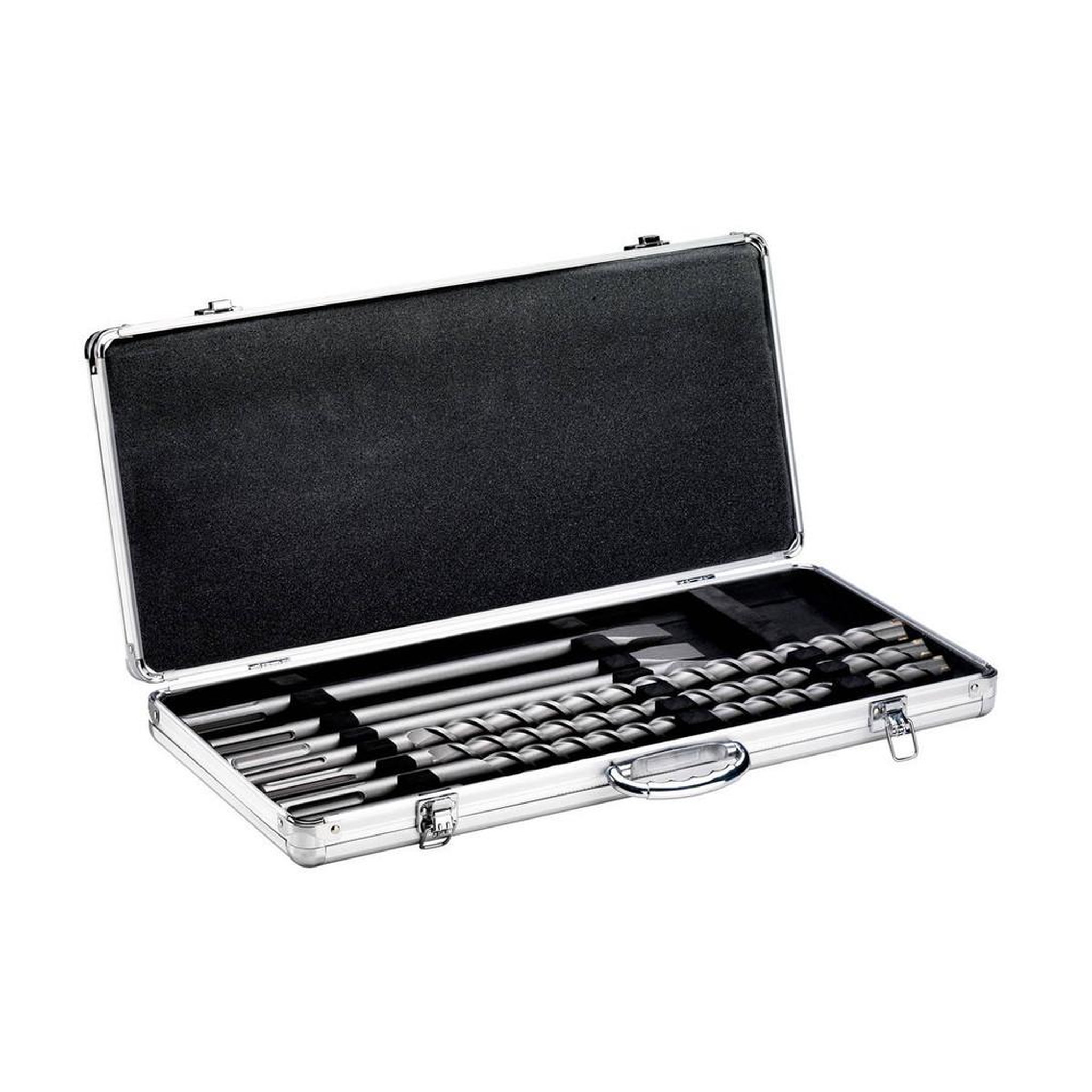 METABO SAS Set de Forets/Burins Sds-Max SP, 7 pièces en coffret aluminium