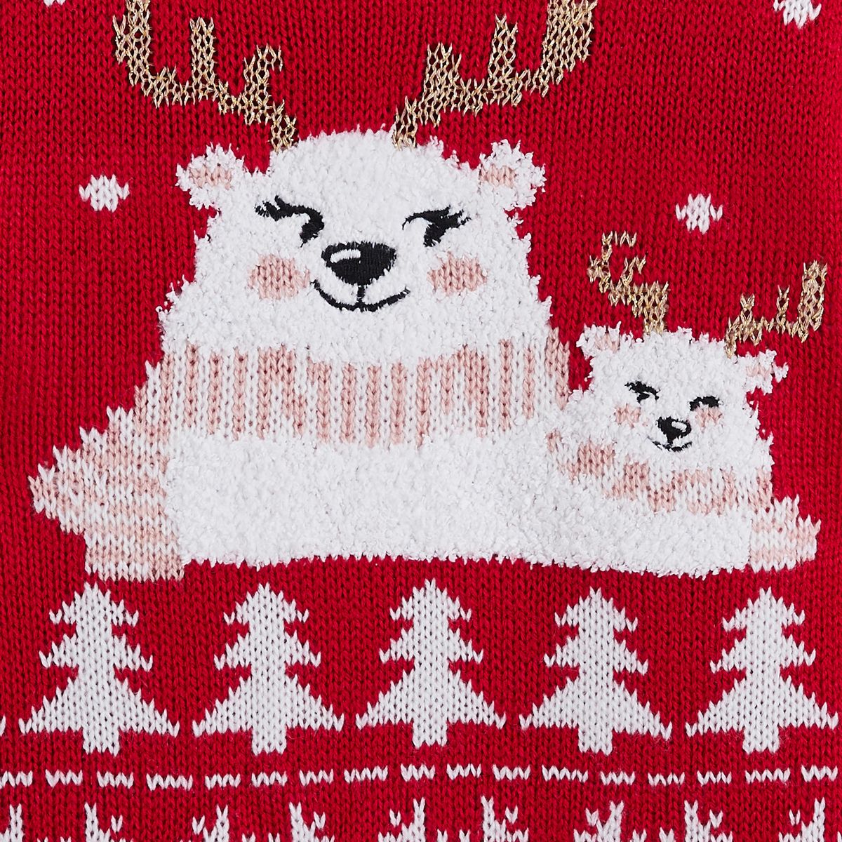 INEXTENSO Robe de noël bébé fille