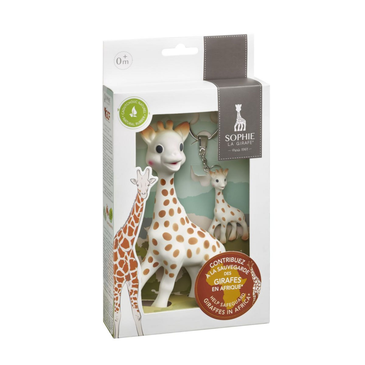VULLI Coffret "Sauvegardons les girafes" Sophie la Girafe