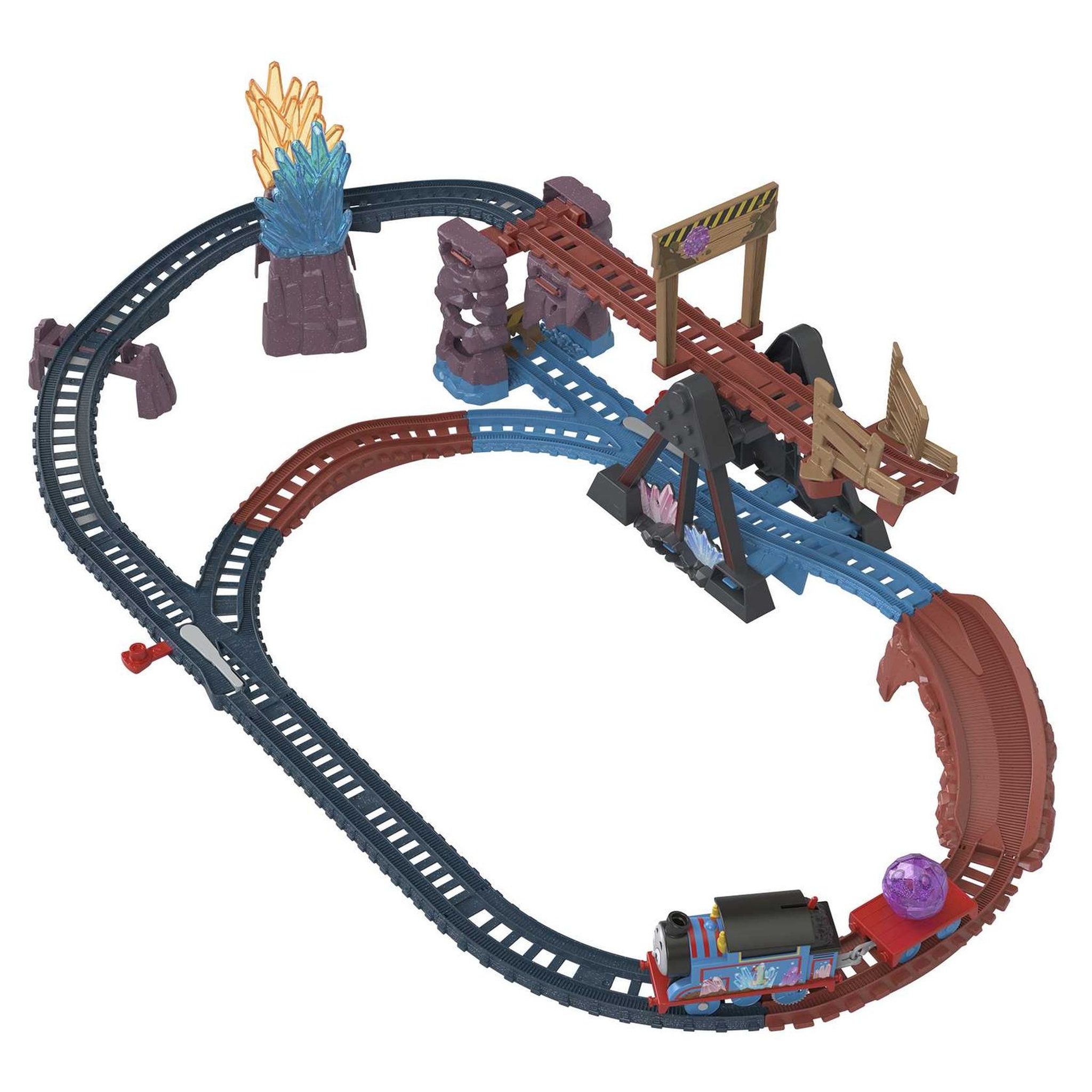 Voir la diapositive 3 : MATTEL Coffret Thomas et ses amis Les aventures de la Grotte de Cristal Fisher Price