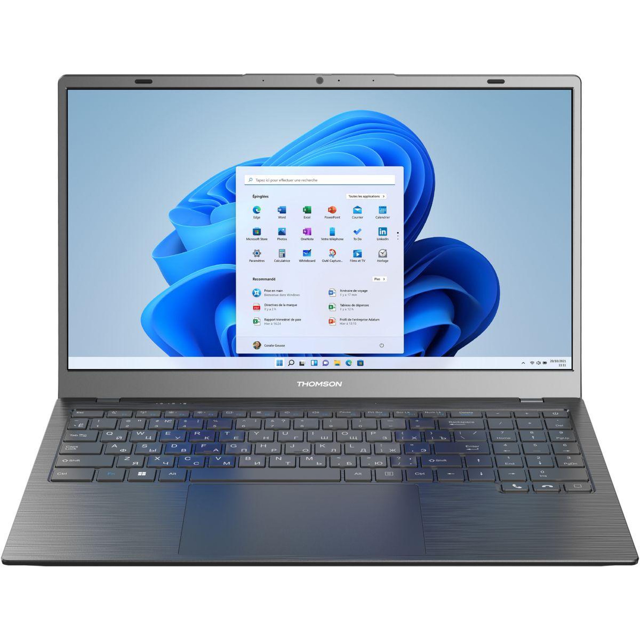 Voir la diapositive 1 : THOMSON Ordinateur portable N15I711-16GR512