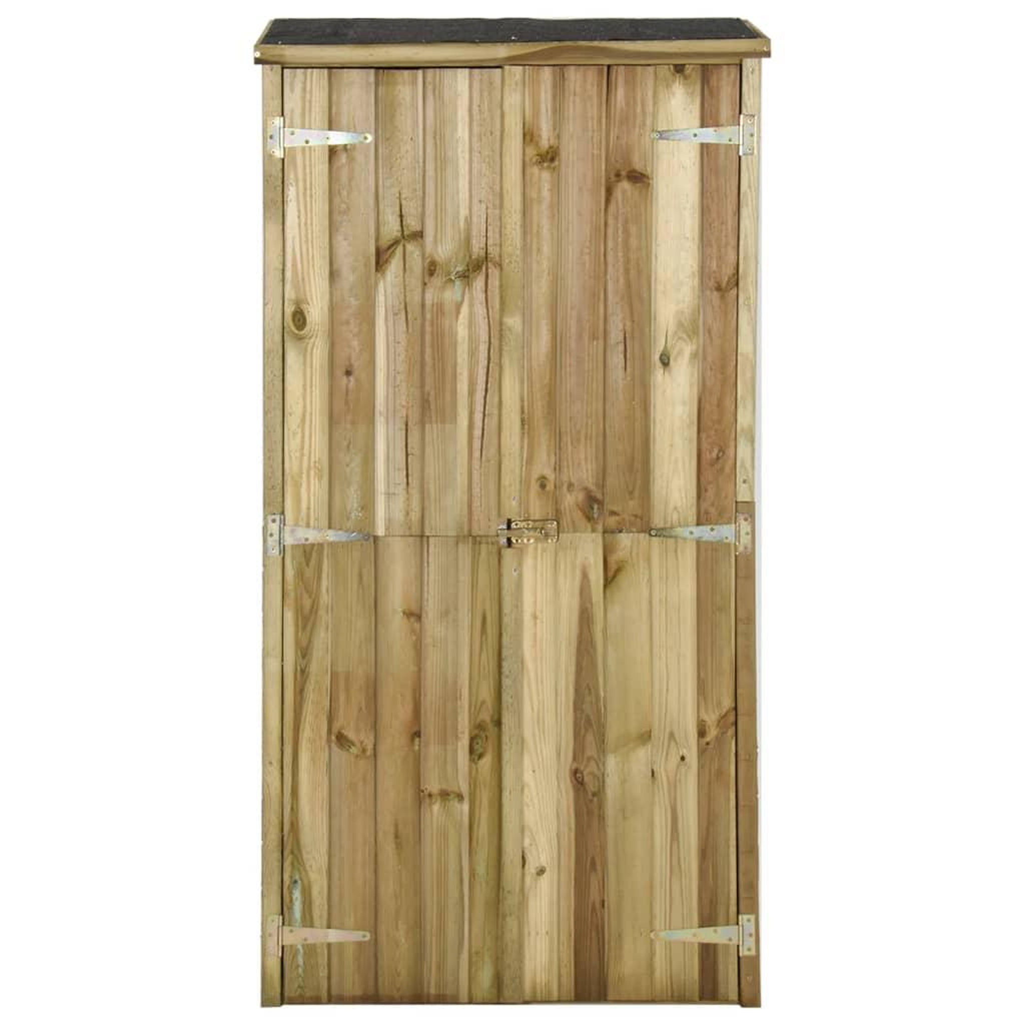 Voir la diapositive 2 : VIDAXL Abri a outils pour jardin Pin 85x48x177 cm