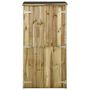 Voir la diapositive 2 : VIDAXL Abri a outils pour jardin Pin 85x48x177 cm