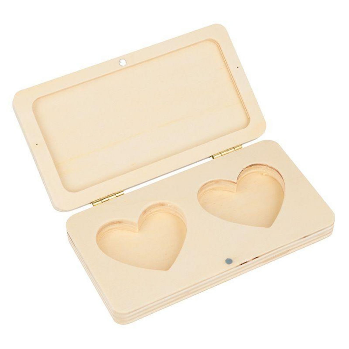 Artemio Boîte à alliances double 13 x 7 x 2 cm