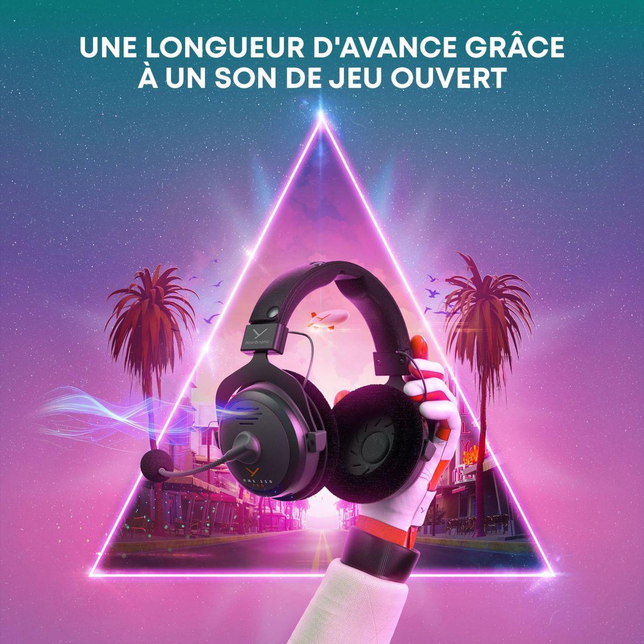 Voir la diapositive 5 : BEYERDYNAMICS Casque gamer MMX 330 Pro Noir