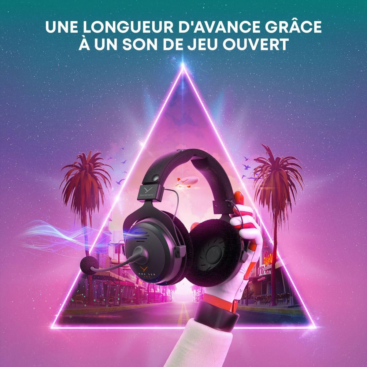 BEYERDYNAMICS Casque gamer MMX 330 Pro Noir