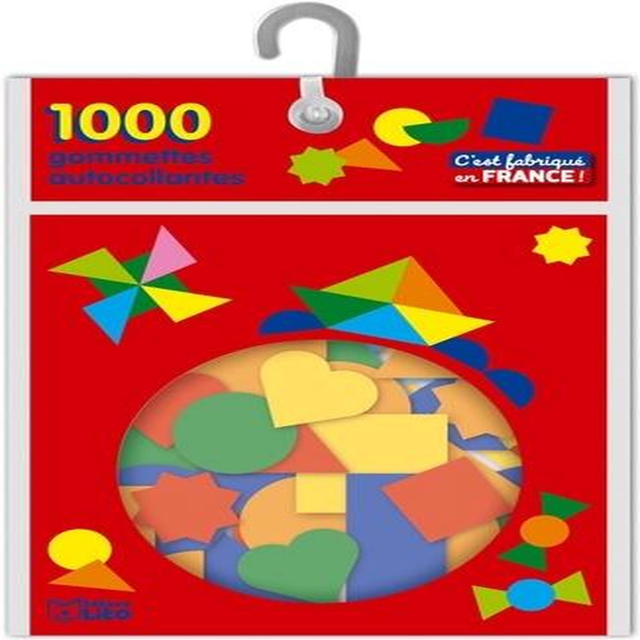 1000 GOMMETTES AUTOCOLLANTES, Lito