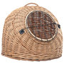 Voir la diapositive 3 : VIDAXL Cage de transport pour chats 45x35x35 cm Saule naturel