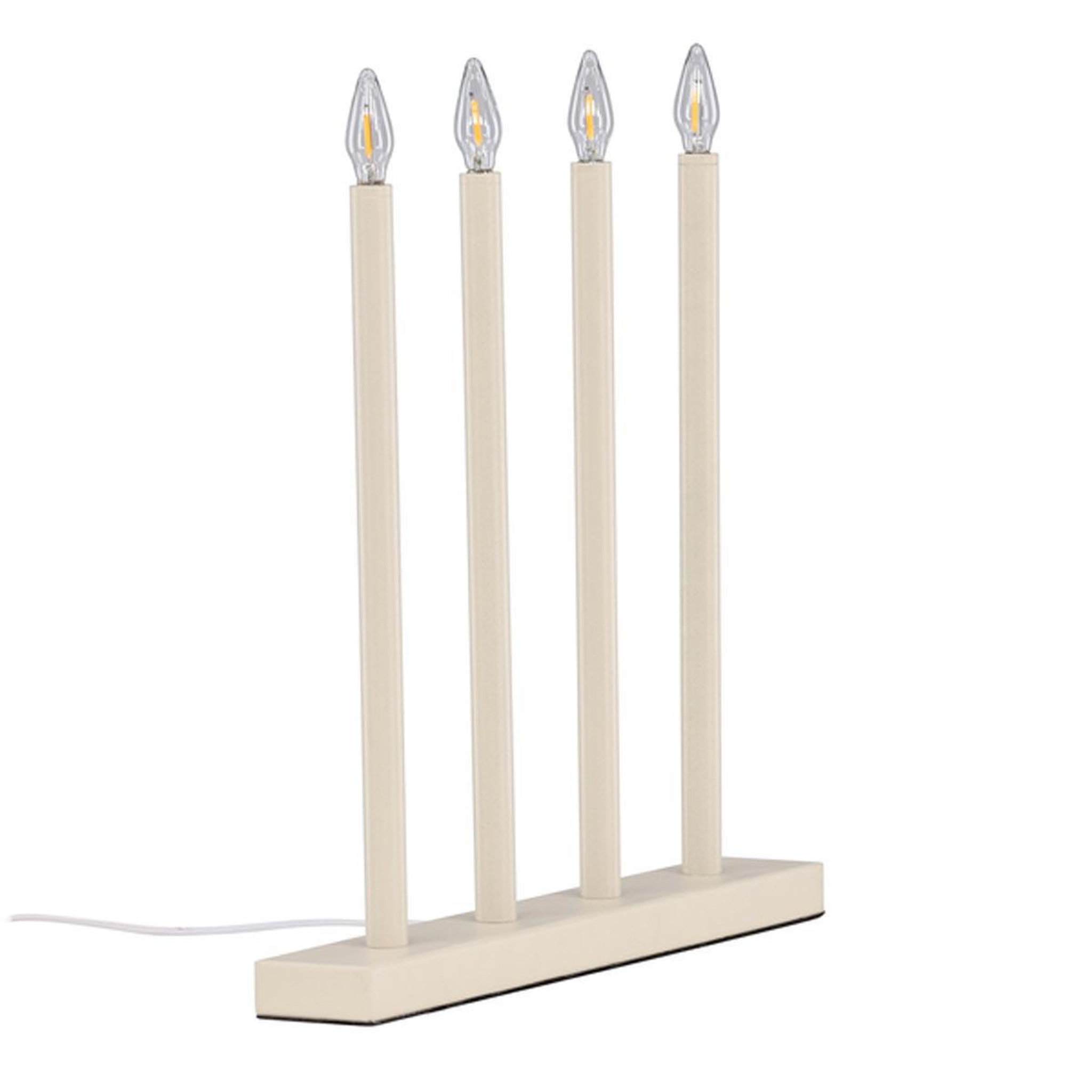 Paris Prix Chandelier à led  lofsdalen  35cm beige