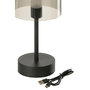 Voir la diapositive 3 : Paris Prix Lampe à Poser Tactile à LED  Woa  24cm Noir