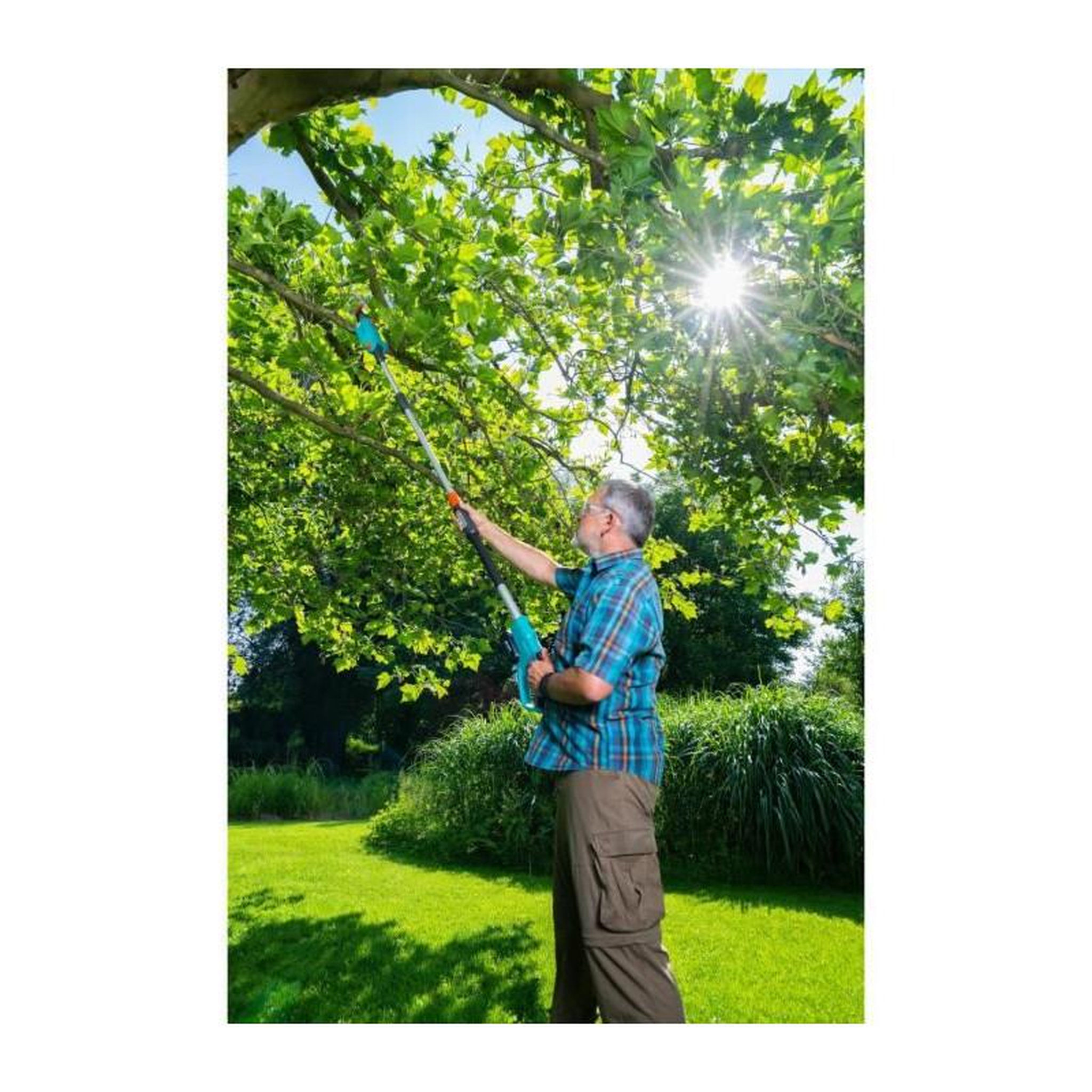 Voir la diapositive 4 : Gardena GARDENA Elagueuse sur perche TCS 20/18V P4A